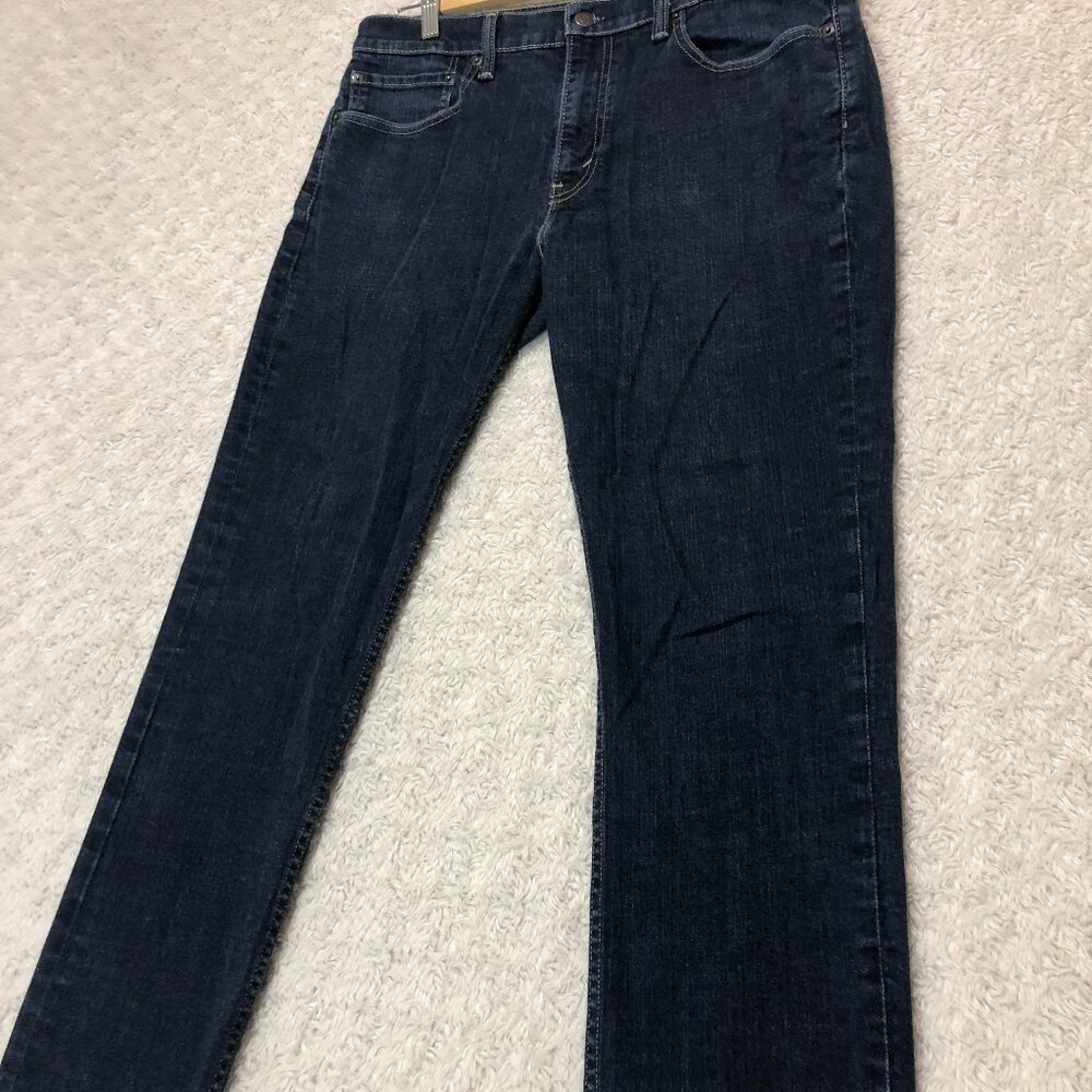 Levis Men's Jeans 511 36W 32L Dark Blue “Measures 36W 32L”